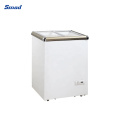 160L Supermarket Small Freezer Mini Ice Cream Display Chest Freezer